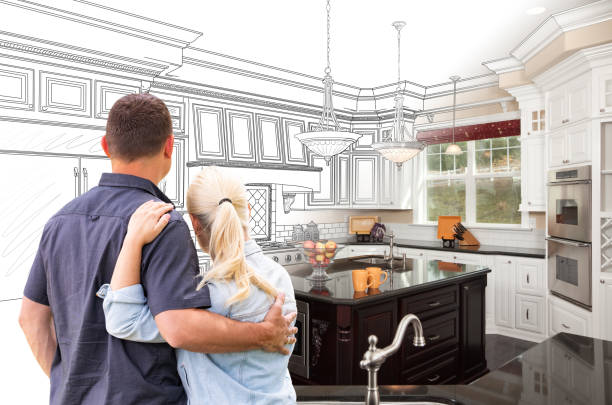 Professional Kitchen Remodeling technician working in Richboro, PA